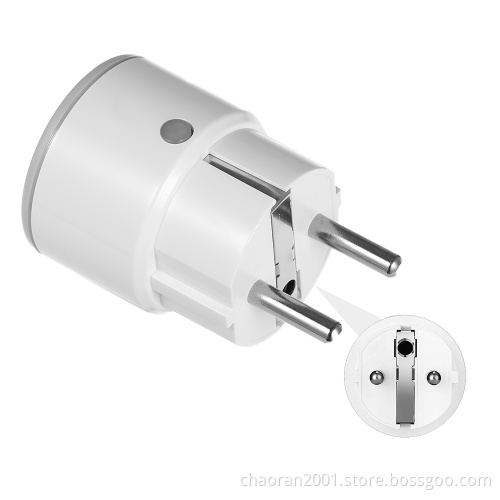 Mini 10A EU Smart Wifi Plug Power Monitor Socket Outlet Works Google Home Alexa IFTTT Voice Control EU Smart Power Plug Socket